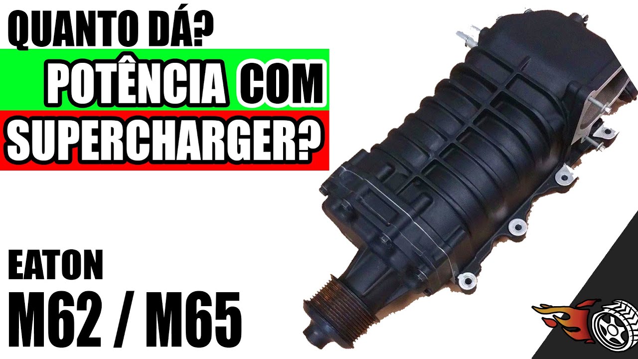 Quanto de POTENCIA o Supercharger / Blower gera Chevette Darwin - Eaton M62 M65 - Milan Dark