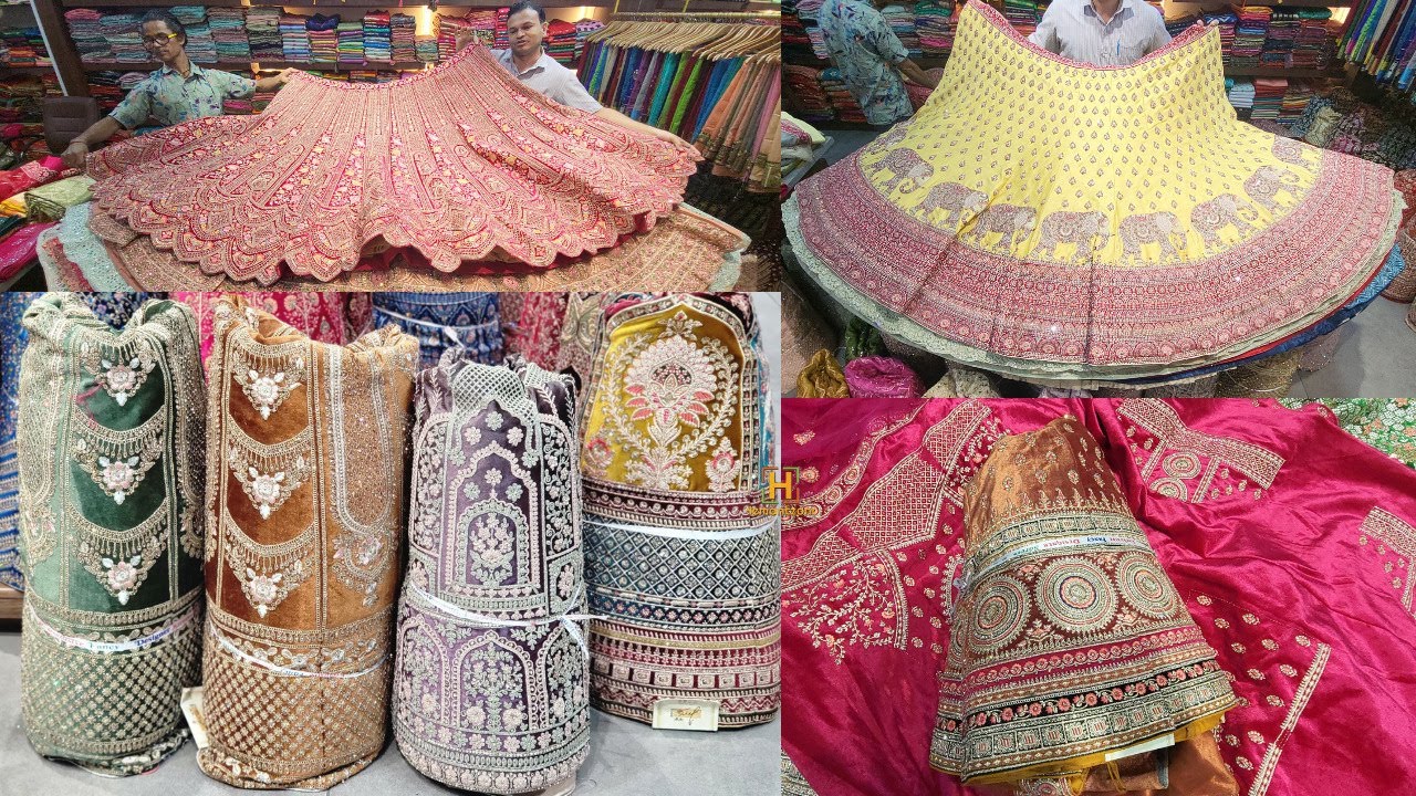 कलियों वाला लहंगा 🔥 Factory Price / Party Wear Lehenga 2023 / Lehenga Choli Biggest Manufacturer