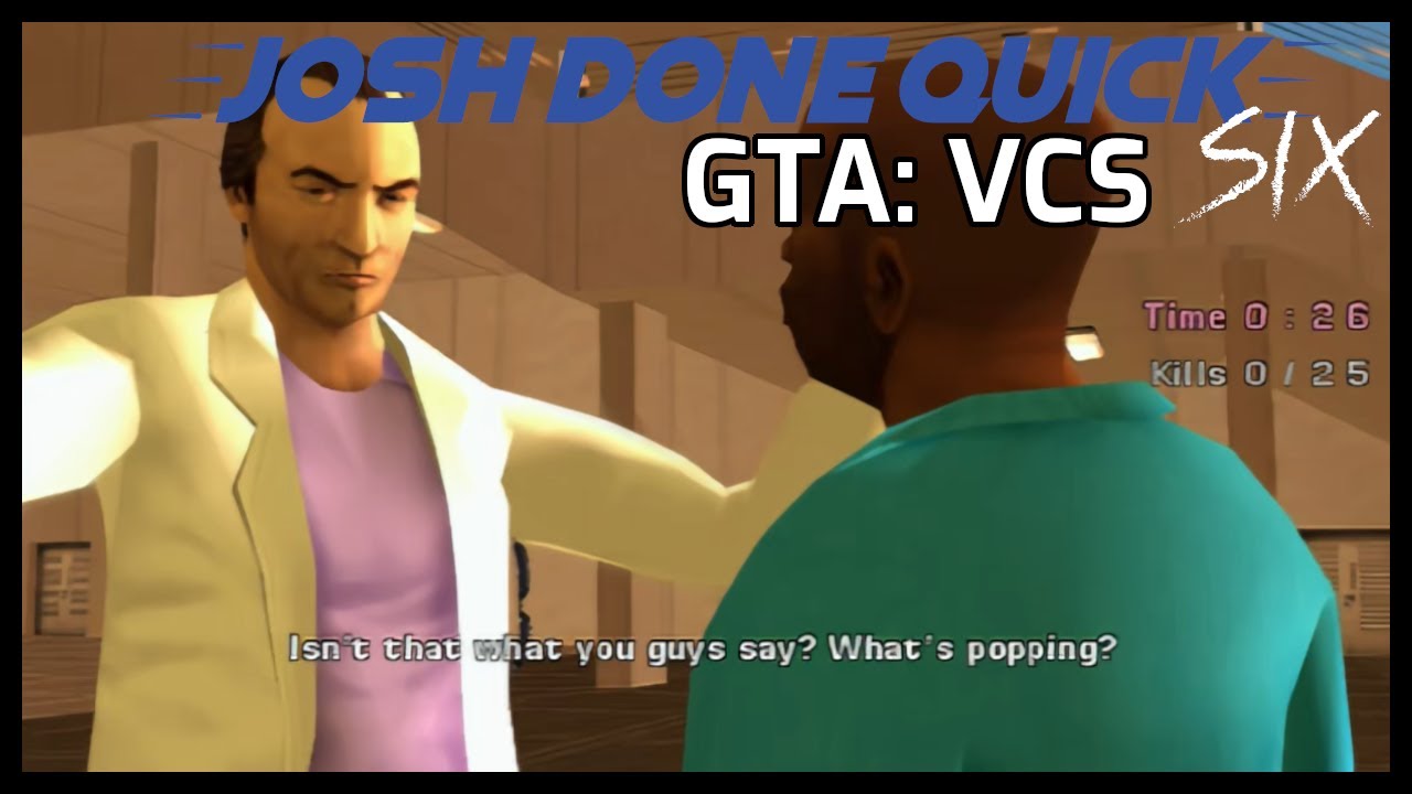 GTA: Vice City Stories Any% | Josh Done Quick Six Run 10 #JDQSix
