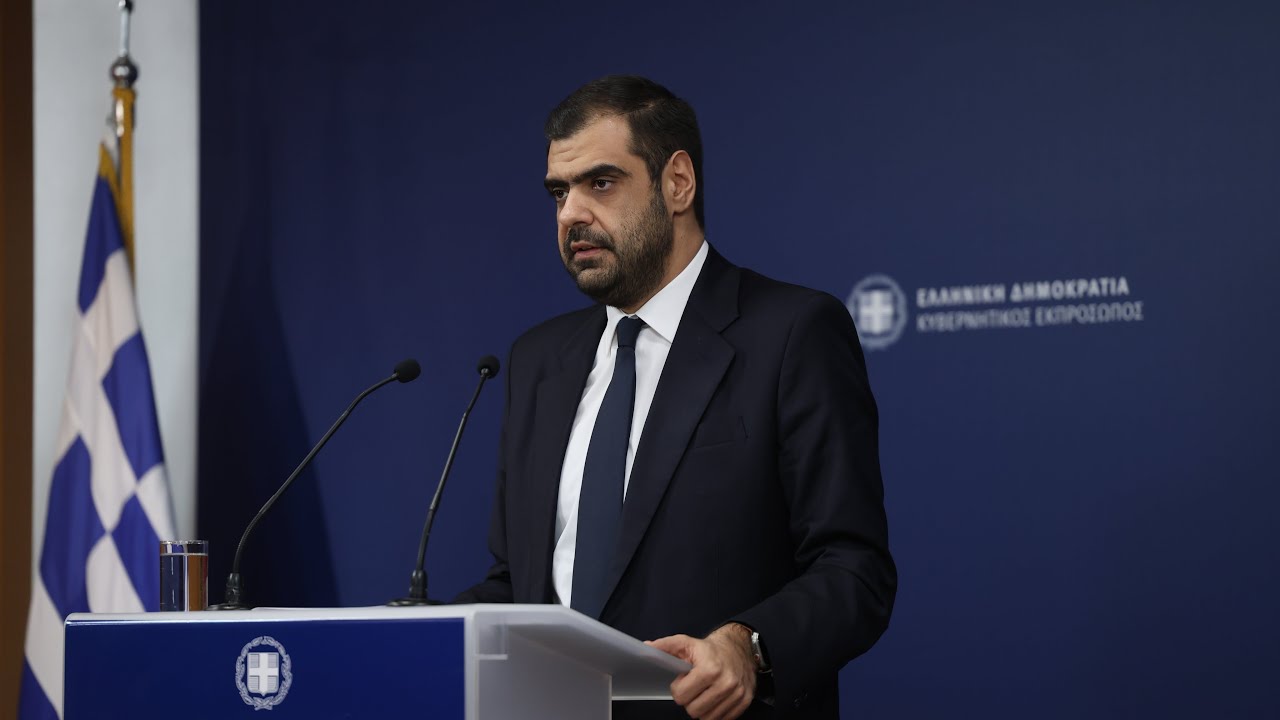 Eνημέρωση πολιτικών συντακτών από τον Κυβερνητικό Εκπρόσωπο Παύλο Μαρινάκη