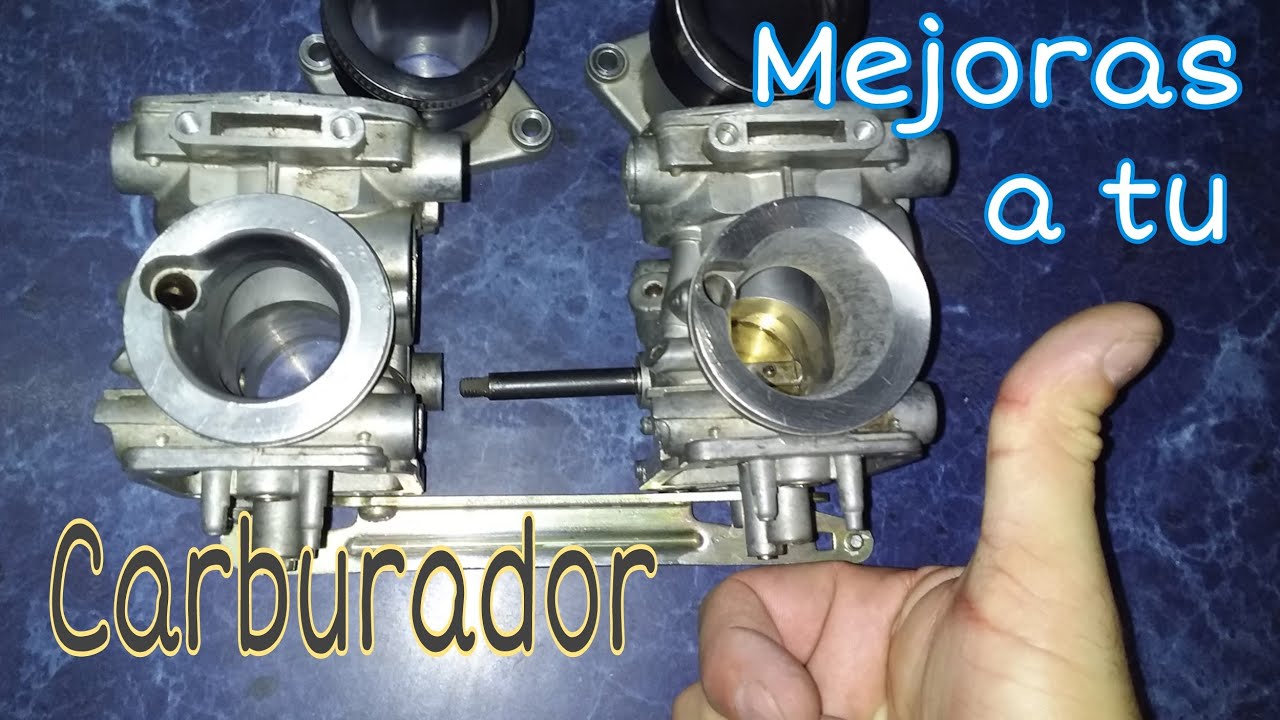 Mejoras a un carburador a diafragma.