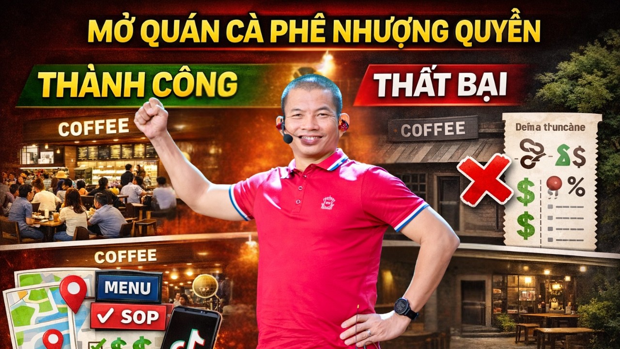 Cách thu hút khách hàng và chiến lược mở thêm nhiều cửa hàng cho ngành F&B | Phạm Thành Long