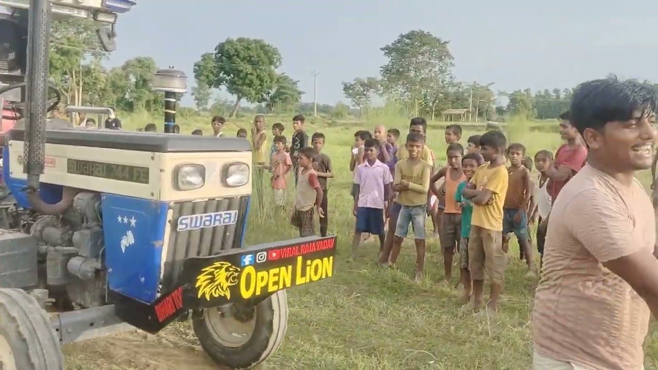 Viral Raja Yadav tochan King Bihar Nishu Jaiswal tractor accident video tractor ke video  driver