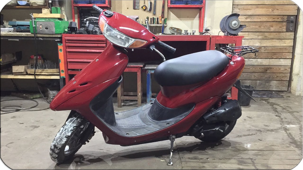 HONDA DIO 35. Ремонт скутера.
