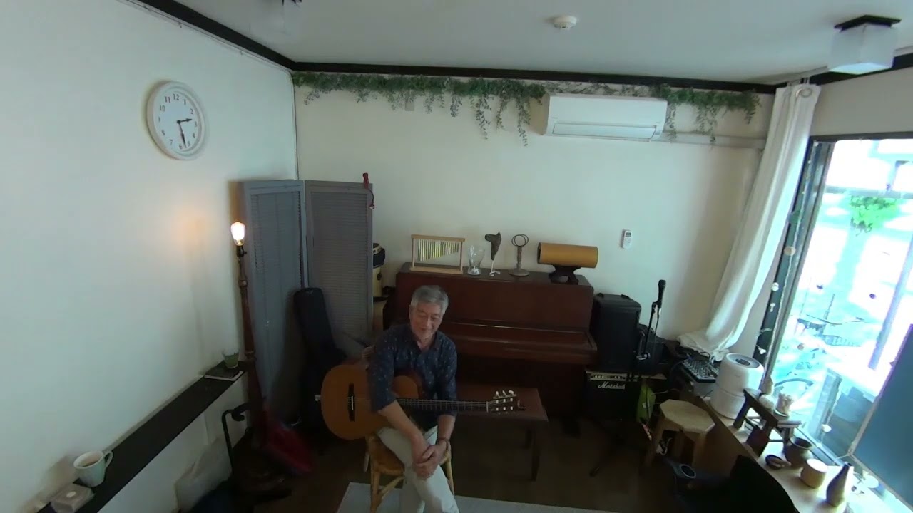 木村純 ボサノバ ソロギターライブ (2022/6/14, espicule salon concert)