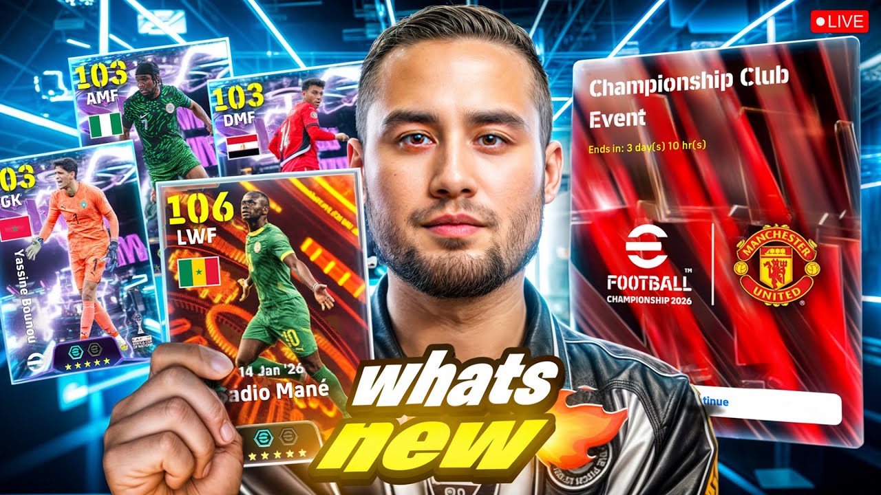 🔴 LIVE - THURSDAY STREAM!! 🔥 MU ROUND 3 PRACTICE | EFOOTBALL 2026 #INDOSQUAD