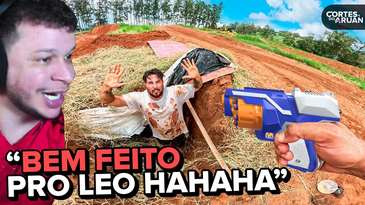 🚨 LEO DA HORNET VOLTOU PRA PRIS&Atilde;O DA FAZENDA BLACKSTONE! - Cortes do Aruan