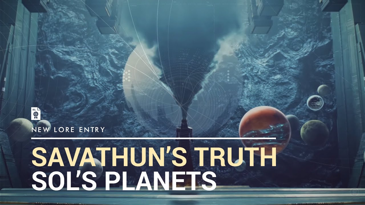 Destiny 2 Lore - Savathuns Truth. How Will Sol's Planets Return?