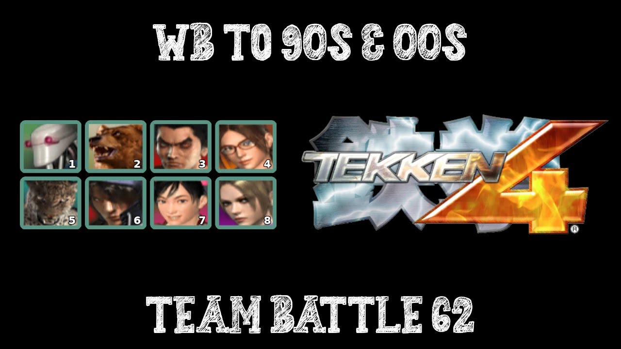 🎮 Tekken 4 Ultra Hard Diffure | 🔥Режим командного боя №62 🔥 | Геймплей PCSX2