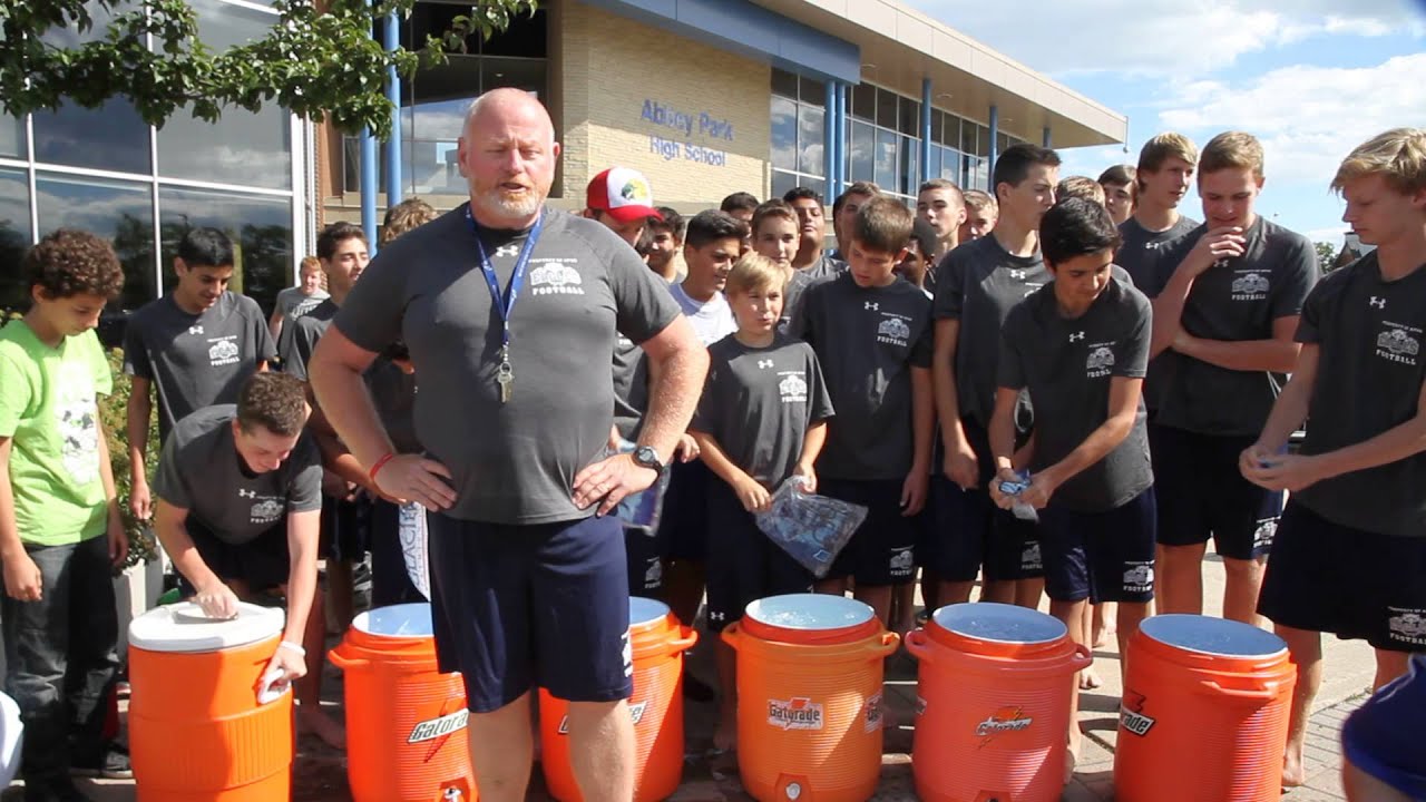 Abbey Park JR Football Eagles - ALS Ice Bucket Challenge
