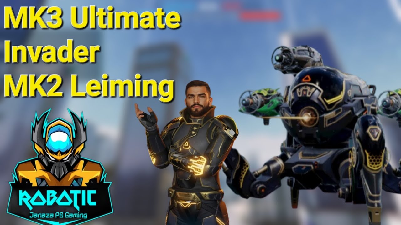 #warrobots MK3 Ultimate Invader with MK2 Leiming, how good is that !! [WR]