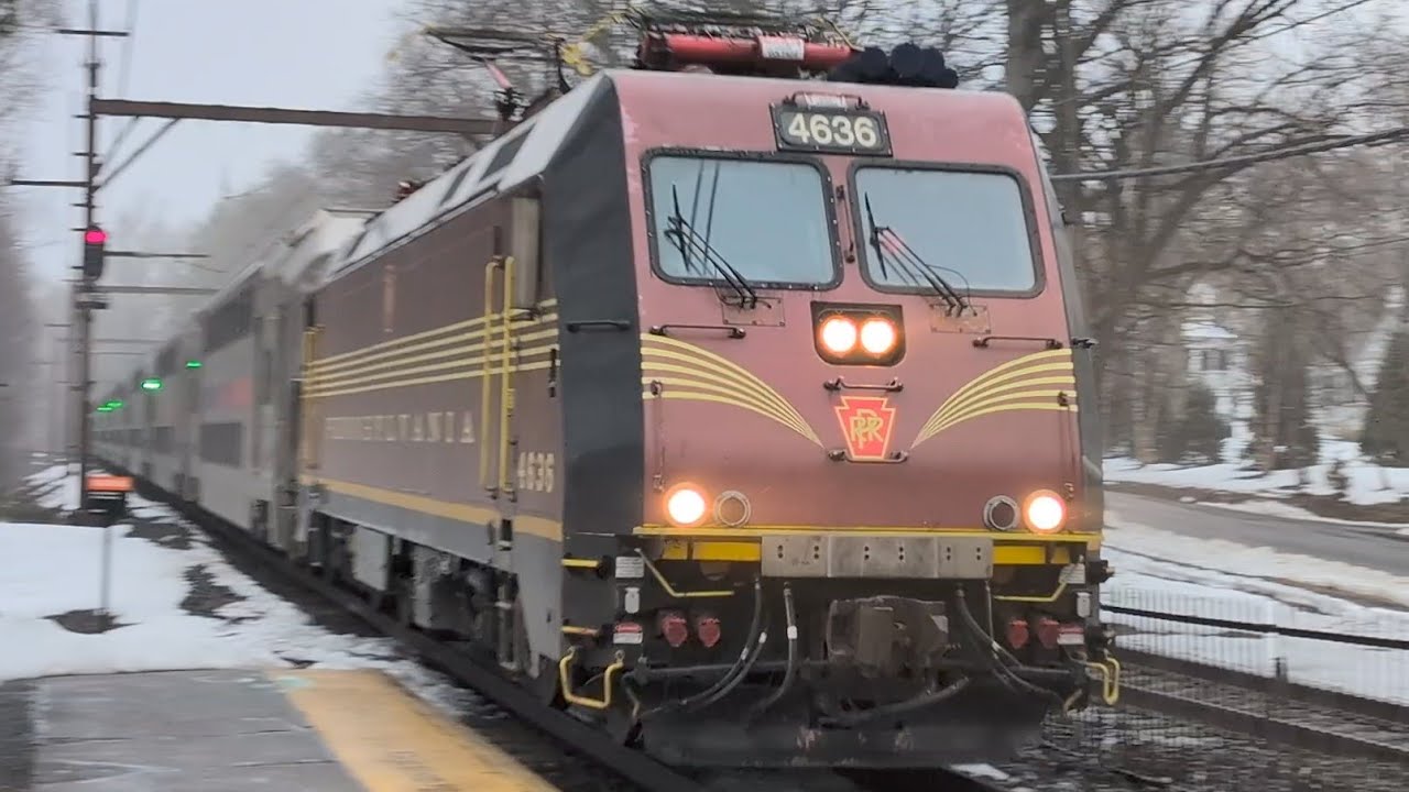 Railfanning NJ Transit at Short Hills 2-18-26: 4636 PRR, 4609, EMD GP40PH-2B 4206, 4640, and more!