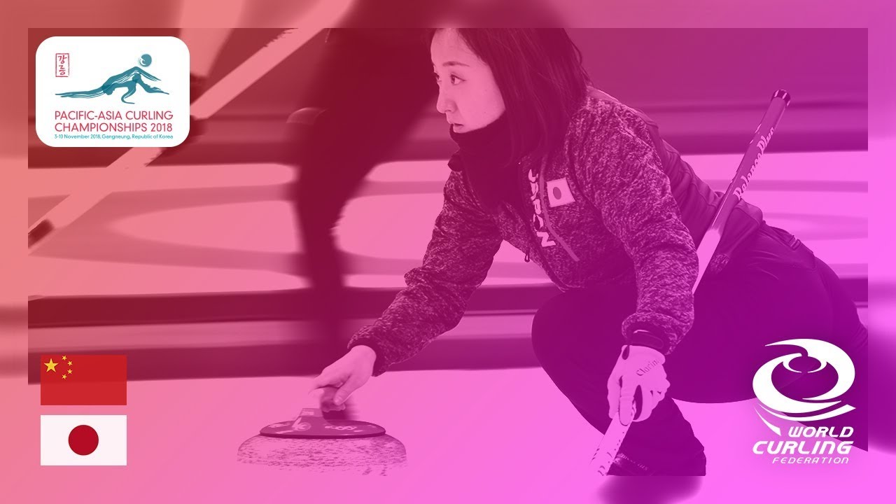 China v Japan - Women - Round Robin - Pacific-Asia Curling Championships 2018