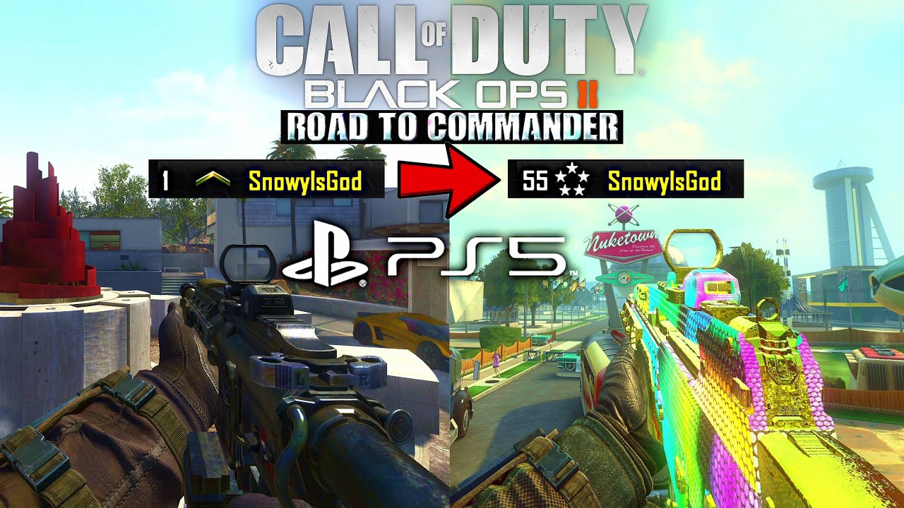 Black Ops 2 Droga do rangi Komandora na PS5...