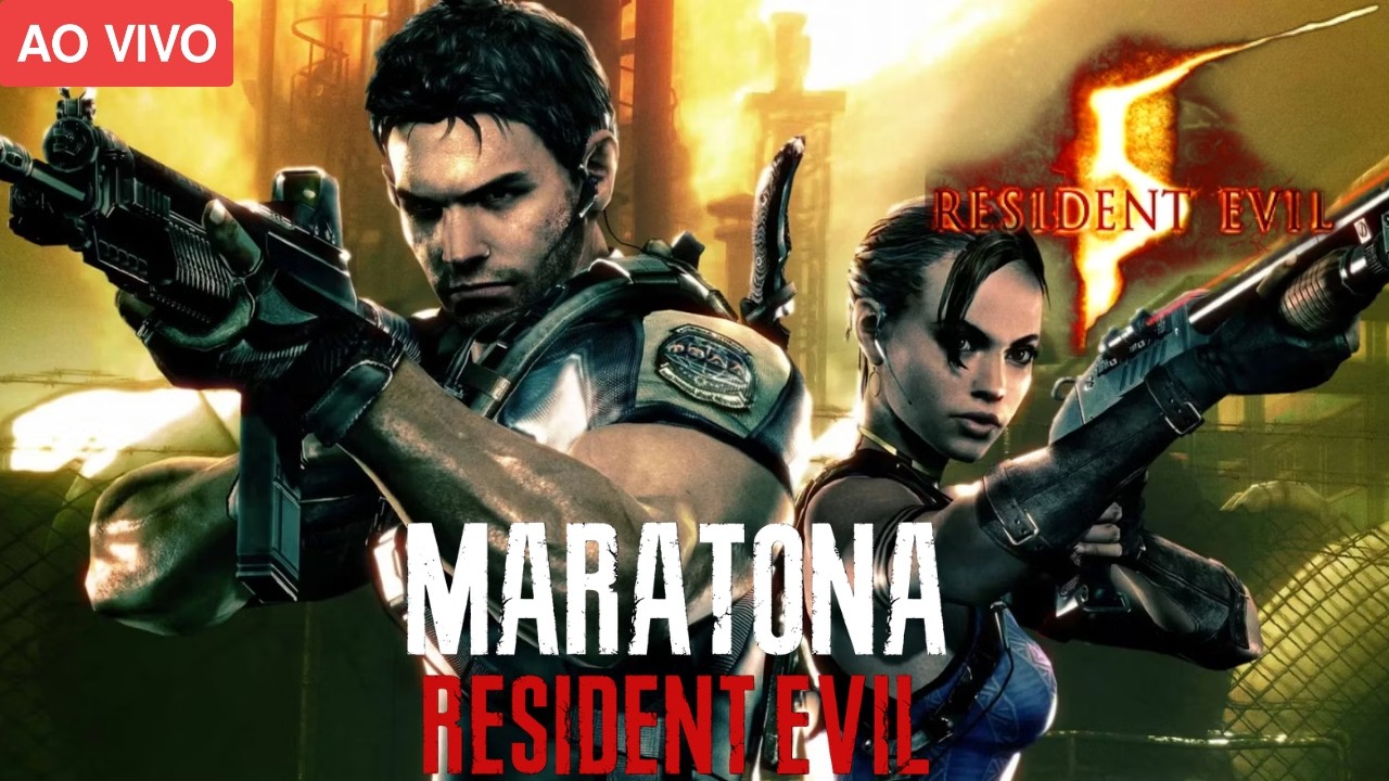 COOP COM O LORDE BRENO! MARATONA RESIDENT EVIL! RE5 ❗comandos