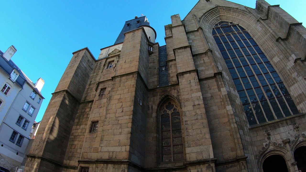 Rennes Walking tour  - 4K UHD - Virtual Trip