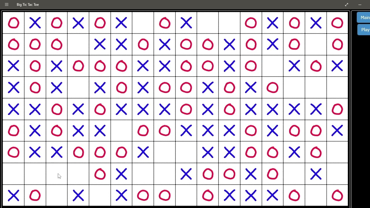 Tic-tac-toe ( Paper-and-pencil game )