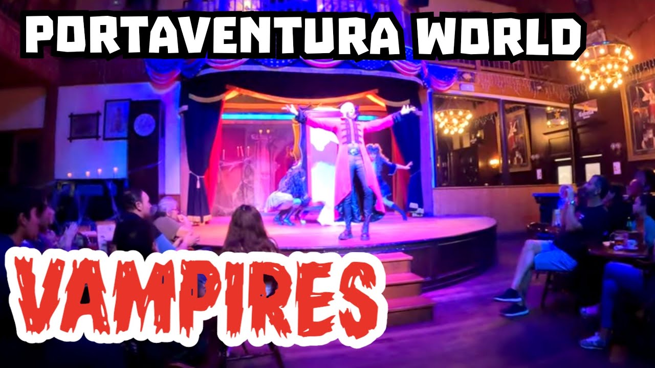 Vampires FULL SHOW Portaventura World Halloween