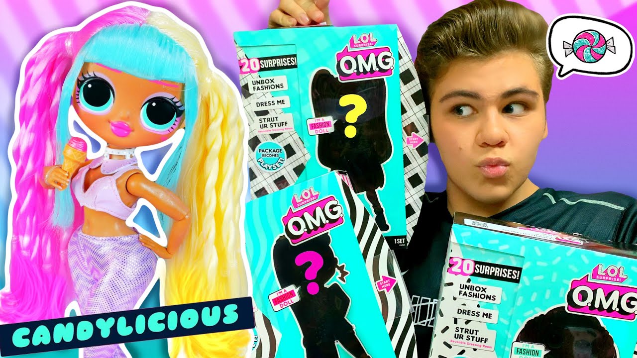 Сладкая Candylicious 🍭 LOL Sirprise O.M.G 2 серия Распаковка и обзор Кэндилишес Бига Егоров