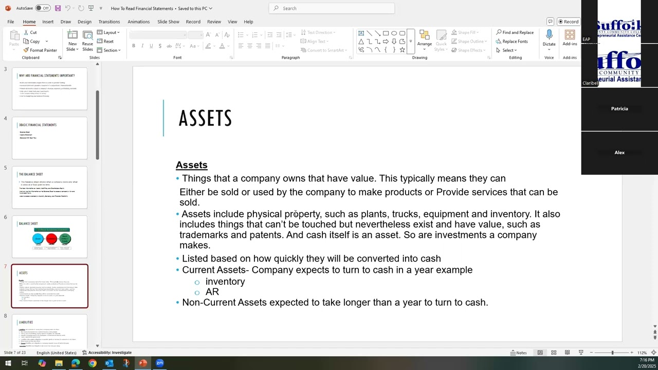 Understanding Financial Statements for Small Businesses