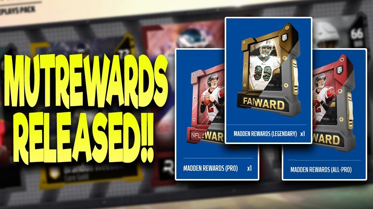 NEW MUT REWARDS! ULTIMATE LEGENDS FANTASY PACK! NFL REPLAYS PACKS! | MADDEN 18 ULTIMATE TEAM