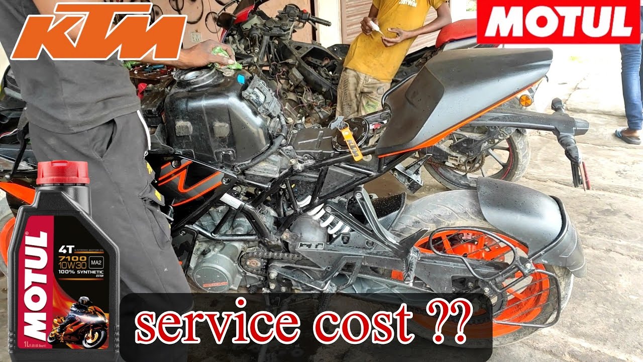 ktm rc200 service cost || best engine oil for ktm rc200 || best and cheep way to service your ktm .