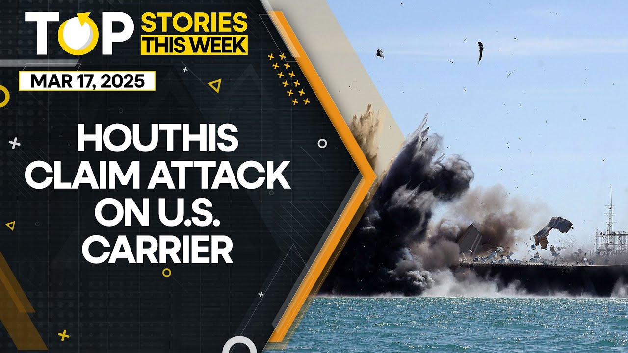 Yemen's Houthis Claim Attack On US Aircraft Carrier In Red Sea With Missiles | Top Story