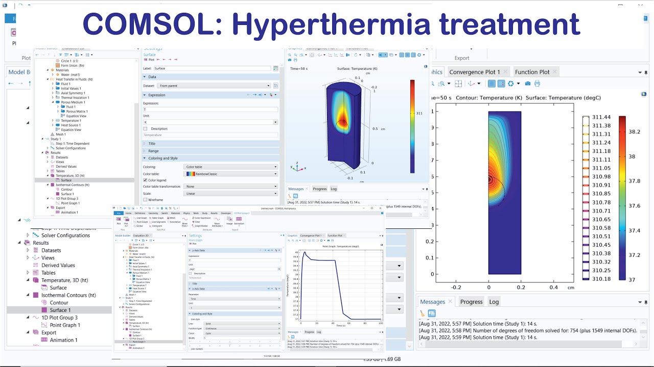 COMSOL: Tumor Treatment (Hyperthermia)