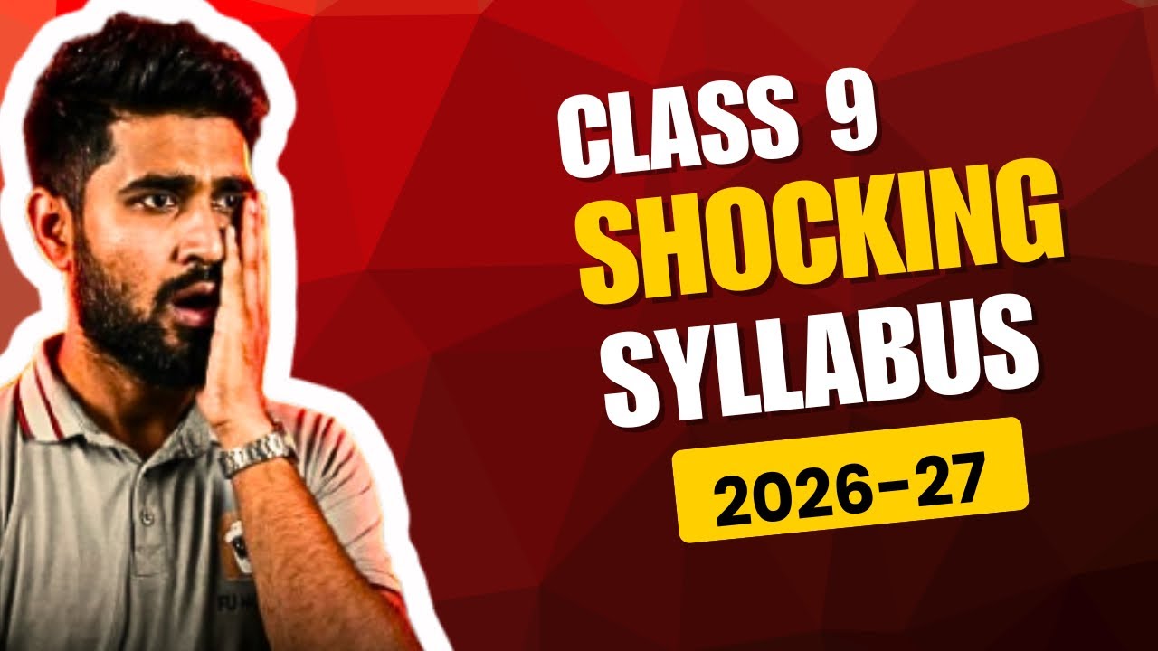 CBSE Class 9 New syllabus 2026-27