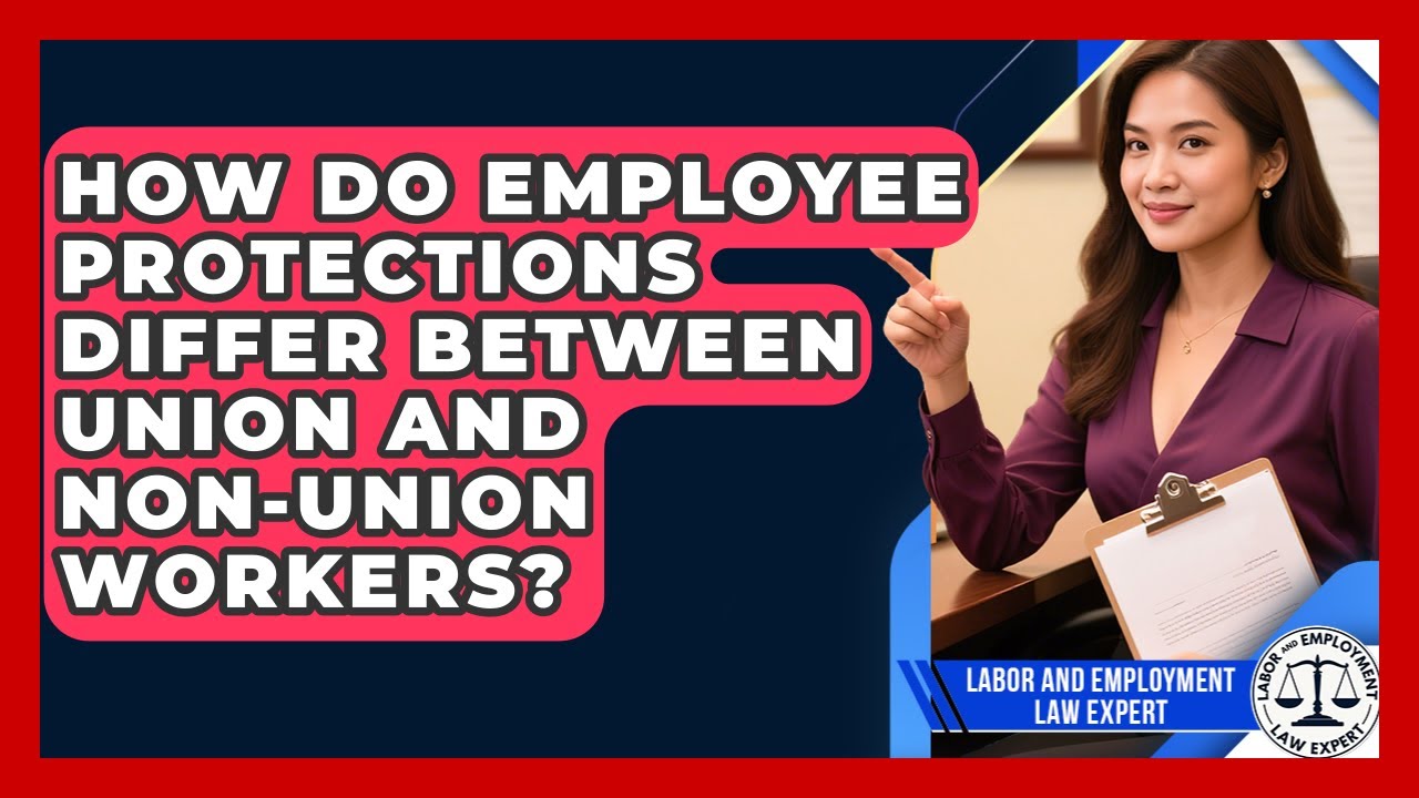 How Do Employee Protections Differ Between Union and Non-Union Workers?