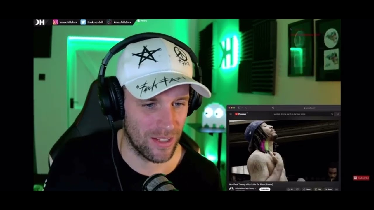 Knox Hill reacts to WunTayk Timmy x Put it on Da Floor (Remix) #knoxhill #lato #reaction
