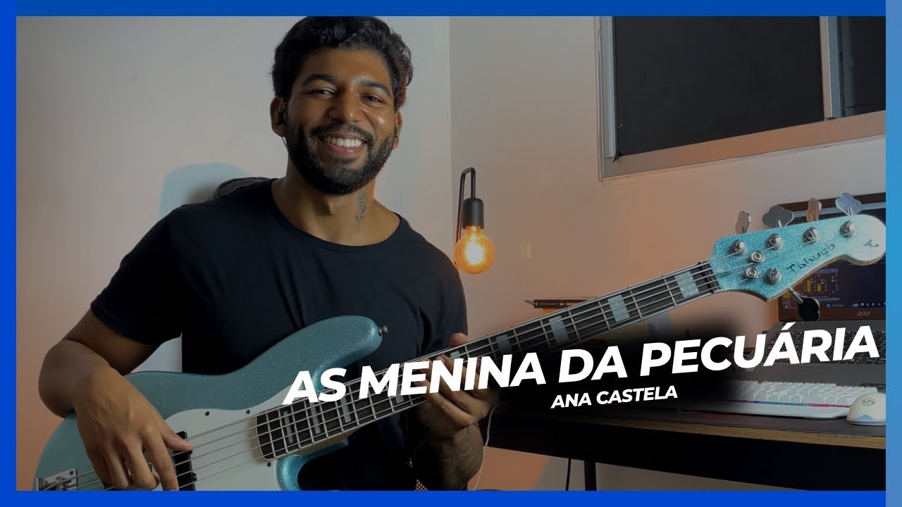 AS MENINA DA PECUÁRIA- Ana Castela | Bass Cover | Marcos Barreto