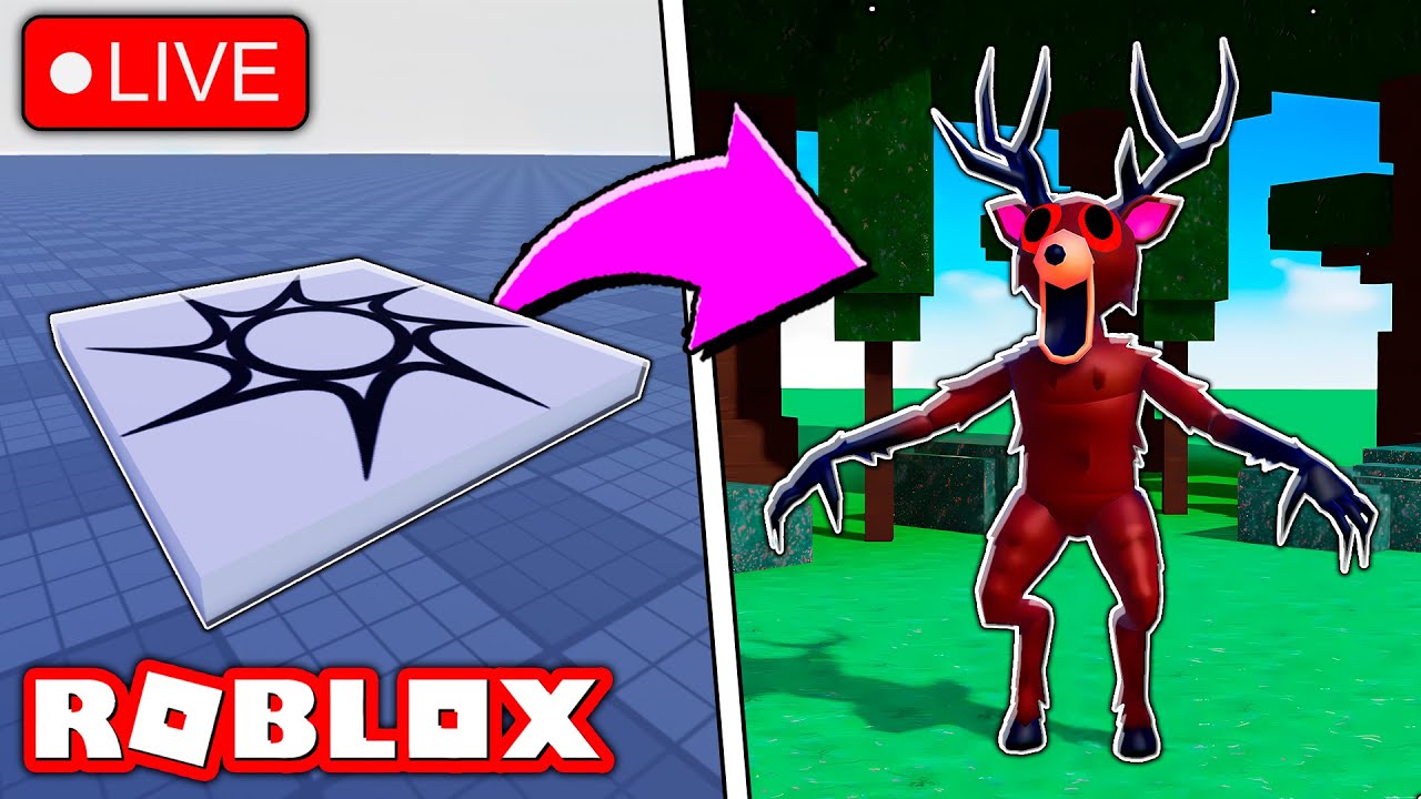 Recriando o 99 Noites na Floresta no Roblox [ Como Criar Jogos no Roblox ]