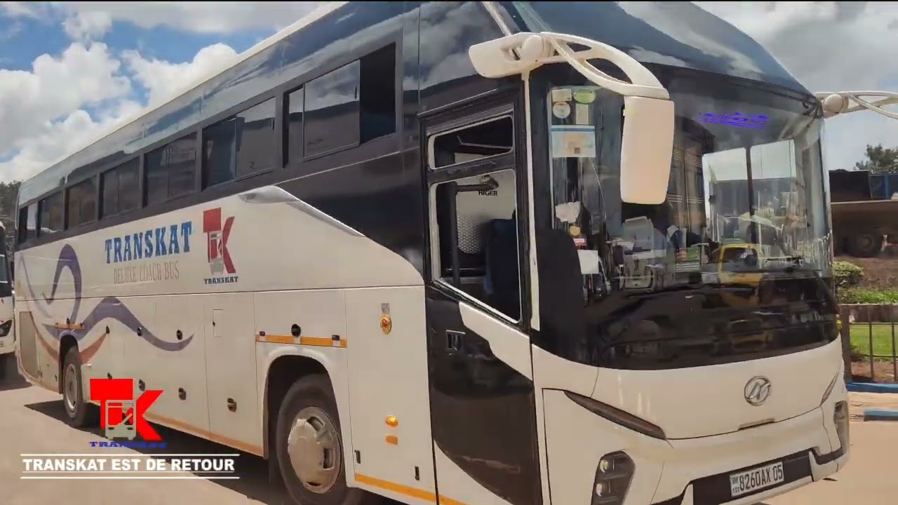 LE RETOUR DE TRANSKAT POUR VOYAGER DE KOLWEZI JUSQU'A LUBUMBASHI AVEC VOS BIENS