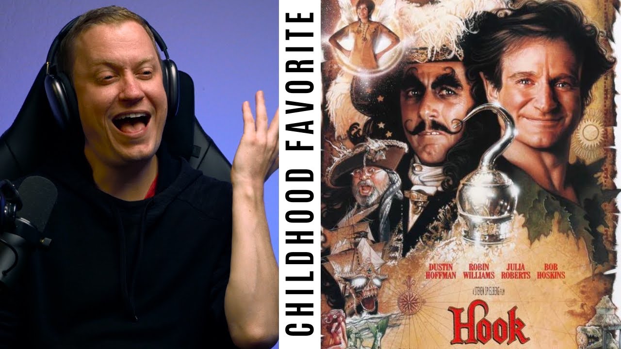 The best Peter Pan movie ever! Watching HOOK as an adult!
