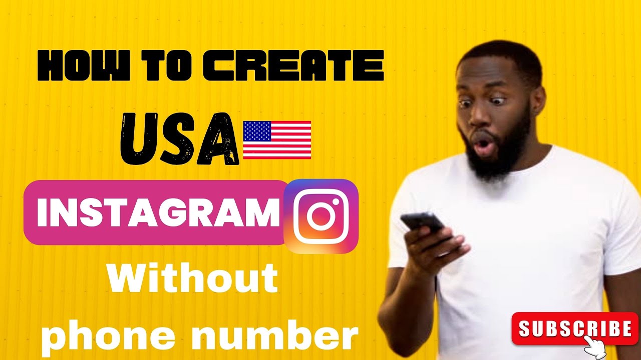 How To Create USA Instagram Account Without Phone Number 2026