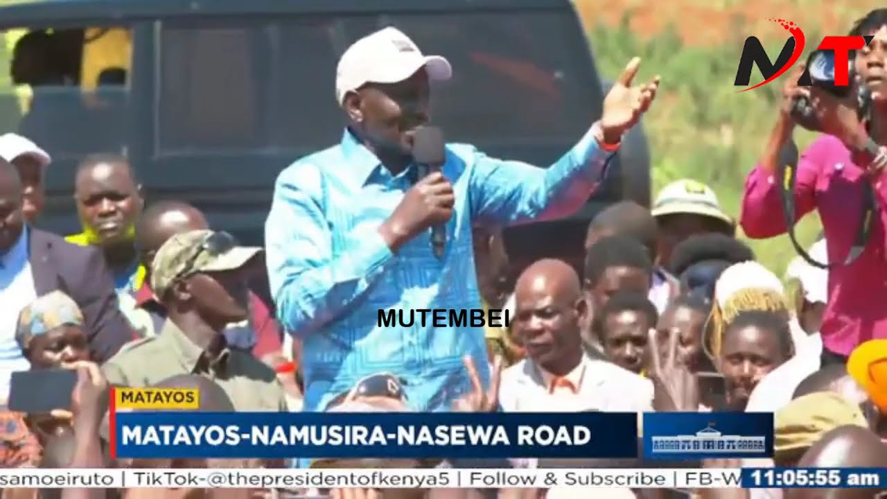 SHOCK AS WILLIAM RUTO AND HIS ALLIES GET HECKLED BADLY IN BUSIA!!