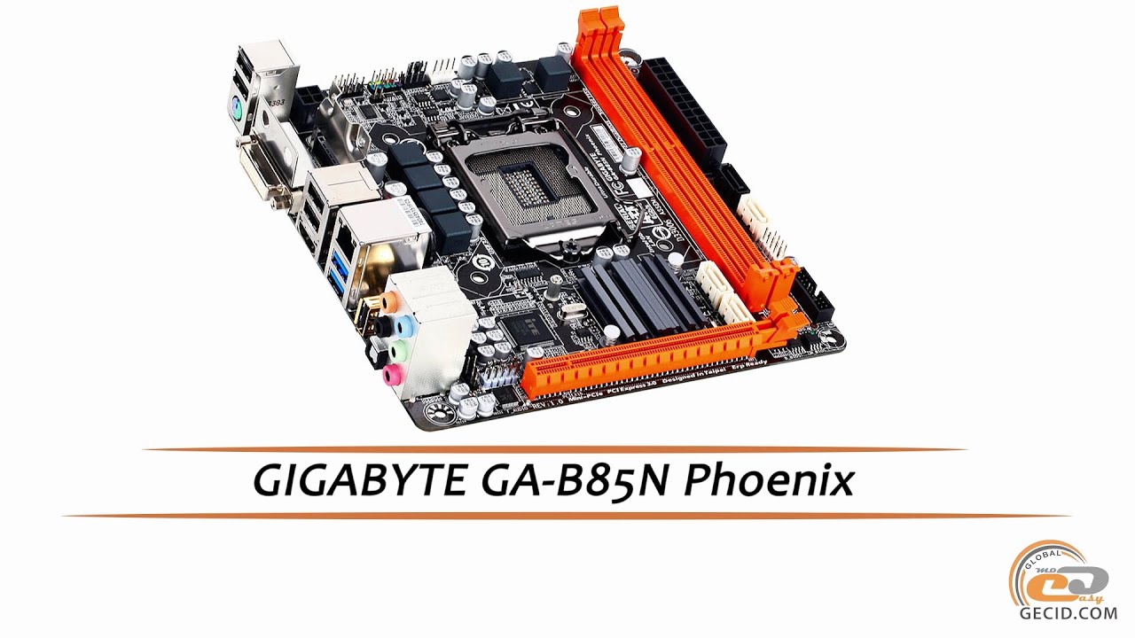 GIGABYTE GA-B85N Phoenix - видеообзор материнской платы