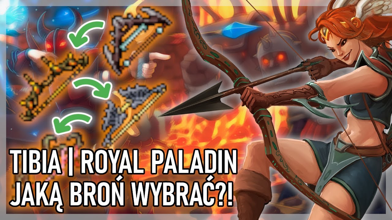 [PL] Tibia Poradnik | Jaki Bow/Crossbow? - Royal Paladin!