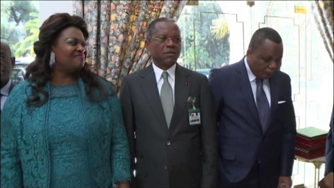 VISITE D'ETAT DU CHEF DE L'ETAT CONGOLAIS DENIS SASSOU N'GUESSO ALGER