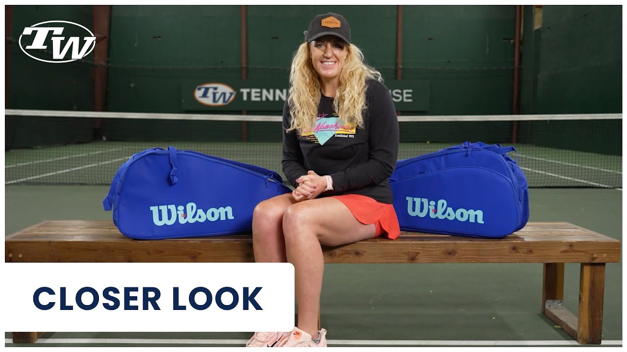 Ознакомьтесь с новыми теннисными сумками Wilson Ultra v5 Tour в комплектах из 12 и 6 сумок — кака...