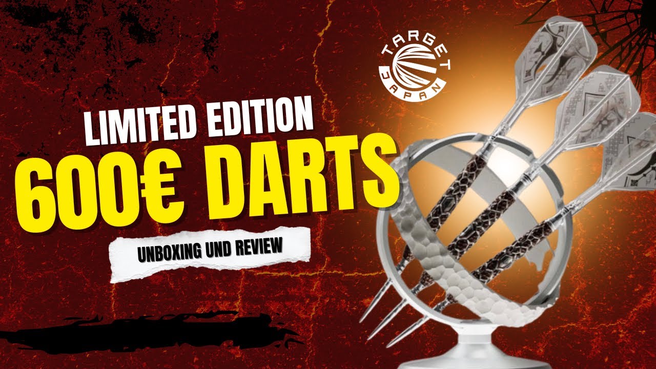 Ich habe 600€ LIMITED DARTS GEKAUFT?! Sind sie es wert?? - UNBOXING UND REVIEW - Target Japan Fable