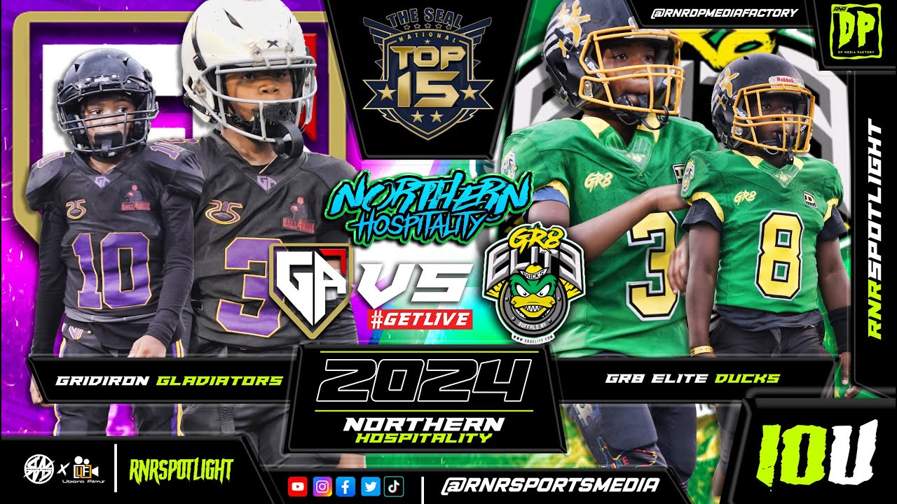 2024 GR8 Elite Ducks vs GA Academy Gladiators 10u | Northern Hospitality