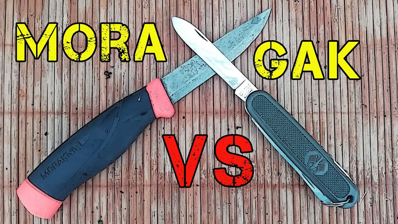 Честный тест! Mora против Victorinox GAK108 для похода и прочего аутдора