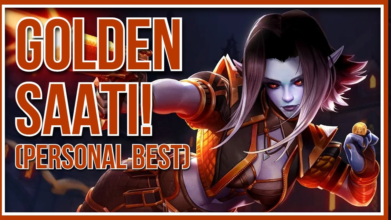 GOLDEN SAATI IS MINE! - Paladins Saati Gameplay