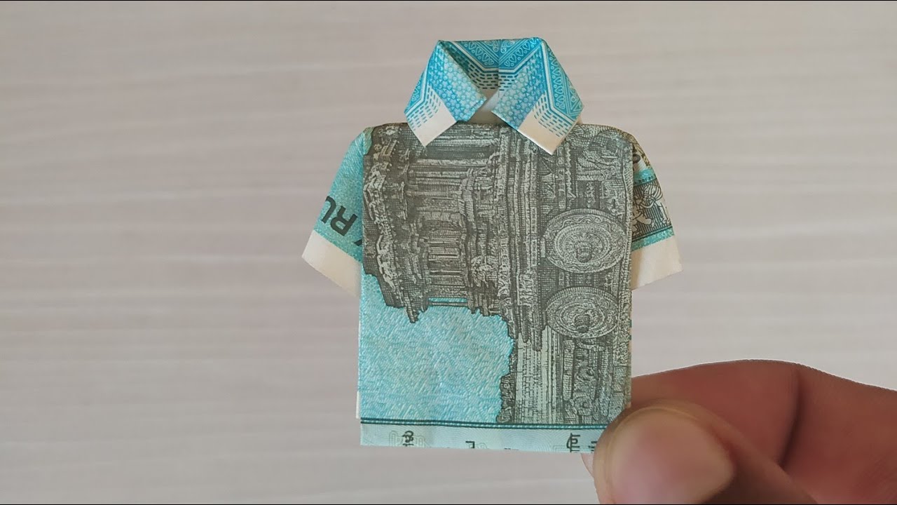 How To Make Simple Shirt With 50 Rupees Easy Note Original