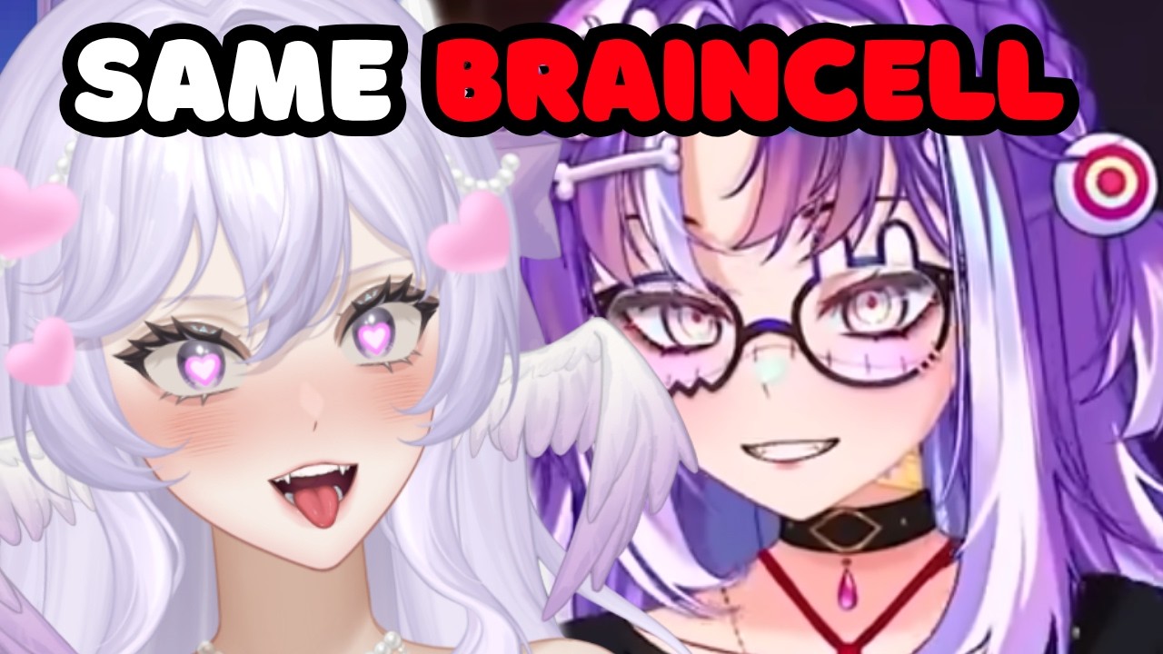 We share a braincell? Vtuber Reacts to Michi loses it when she hears Mint sing Santa Baby