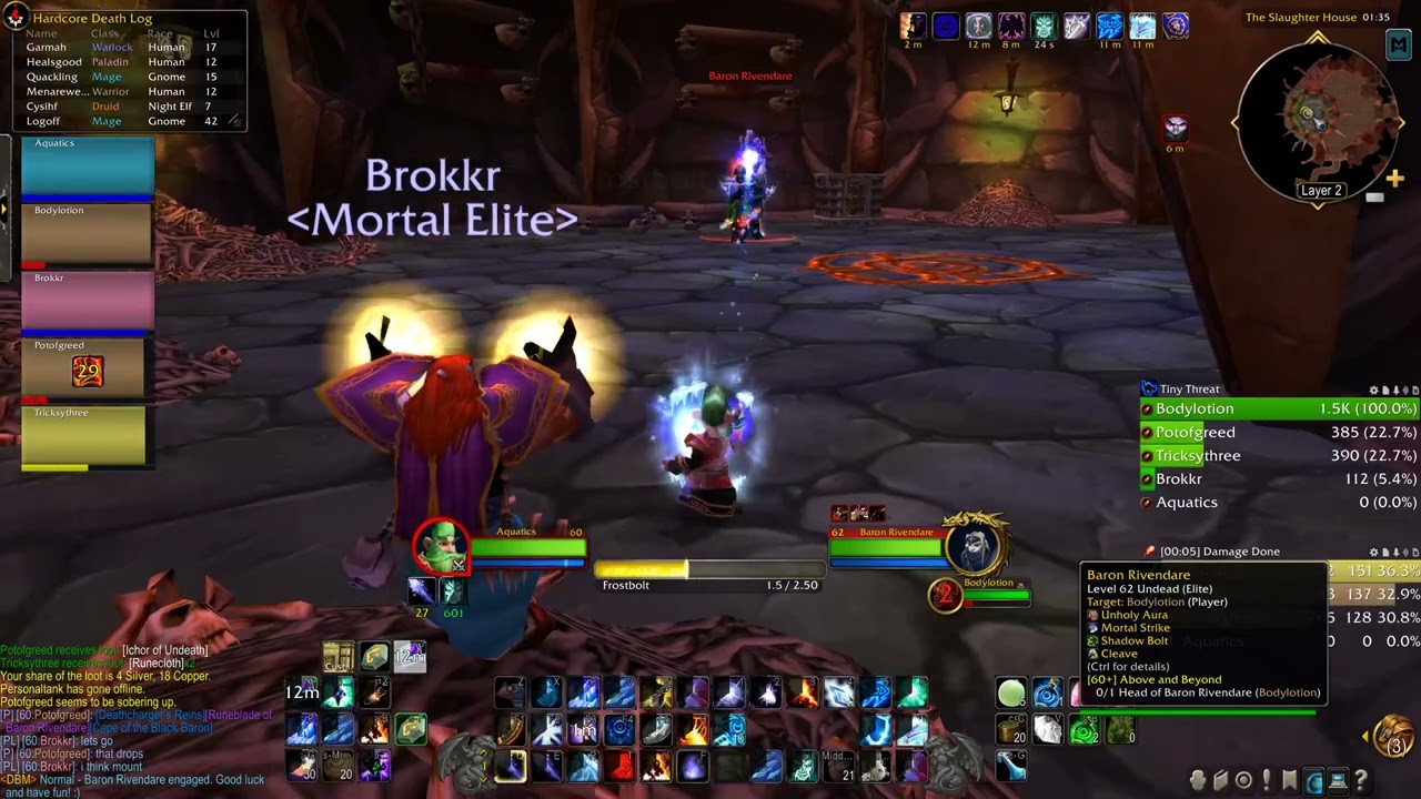 Hardcore Mage  - Strat UD Barron DEATH