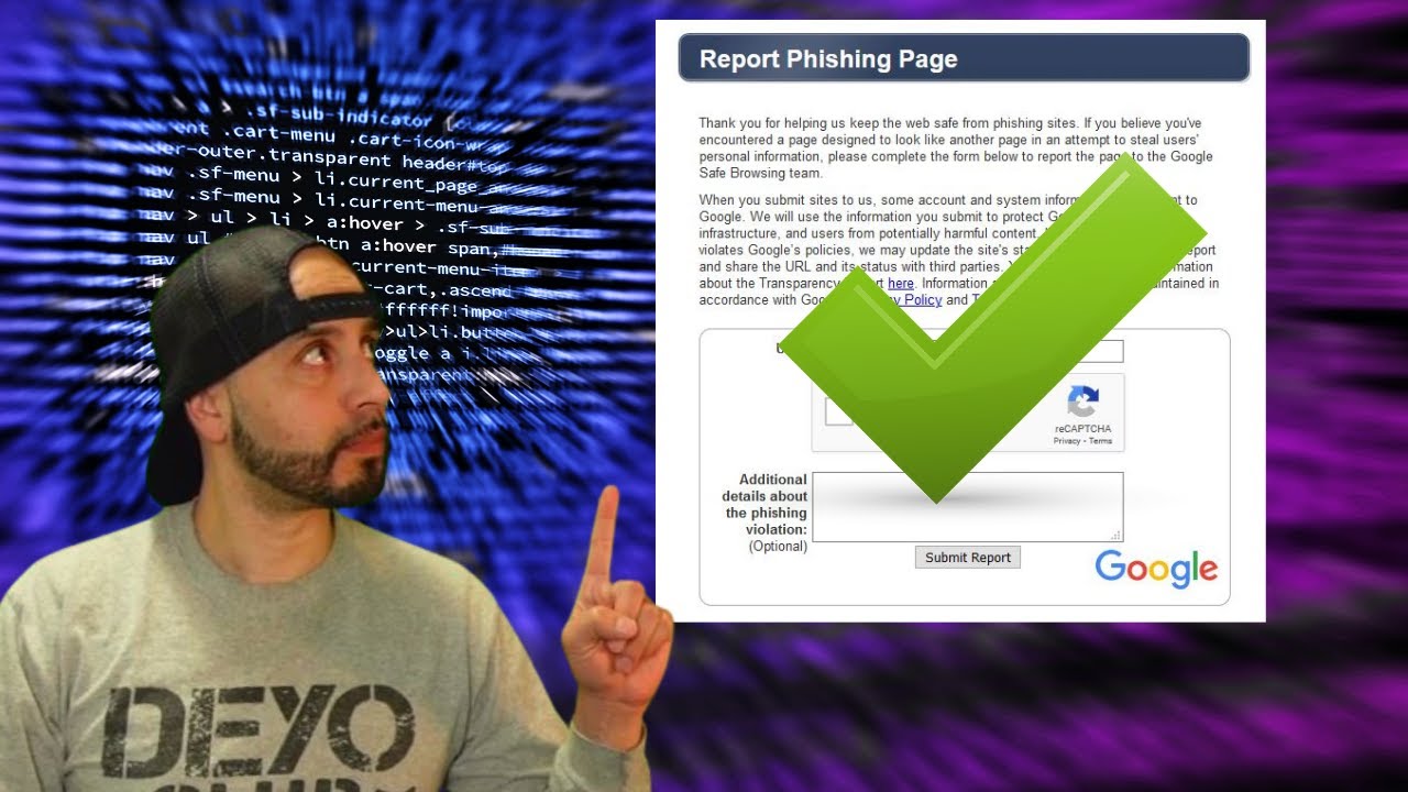 How To Report Phishing and Scam Websites to Google