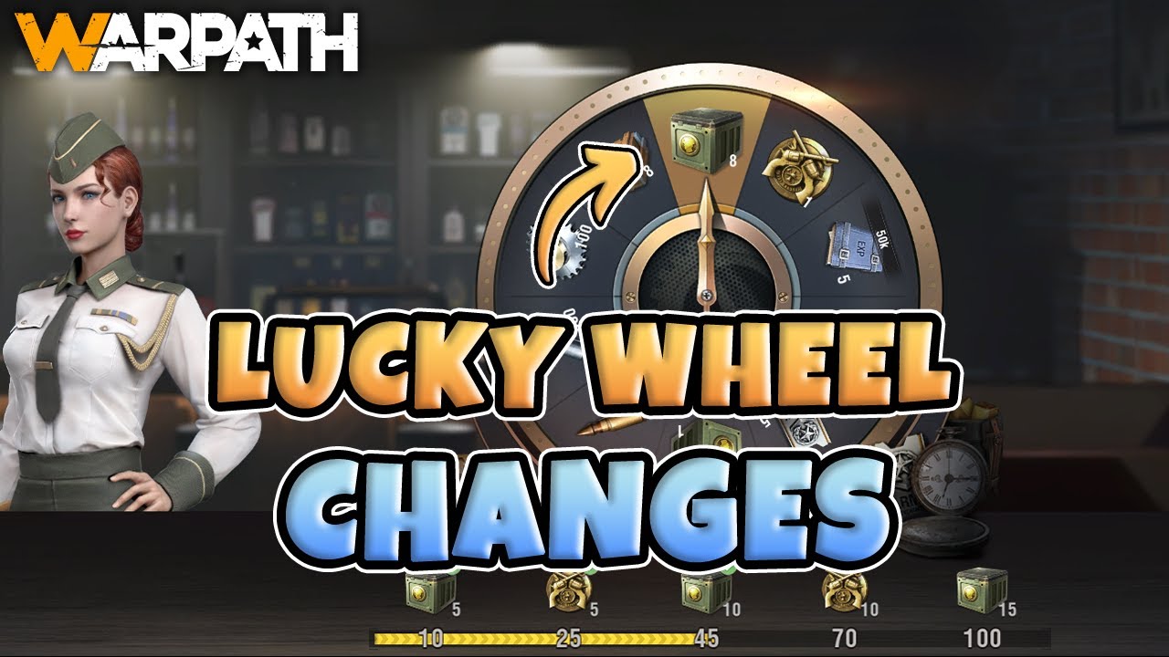 Warpath - Big Lucky Wheel Changes | (For New Players)